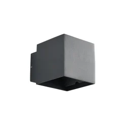 Lindby LED-ulkoseinävalaisin Esani, antrasiitti, ylös/alas, IP54