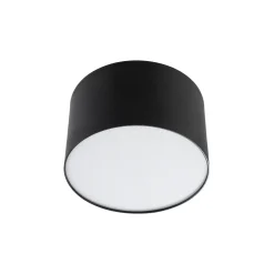 Lindby LED-valonheitin Nivoria, 11 x 7 cm, musta, metallia
