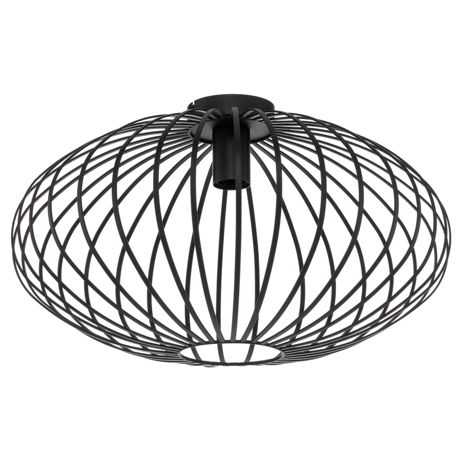 Lindby Maivi kattovalaisin, musta, 50 cm, rauta, häkki