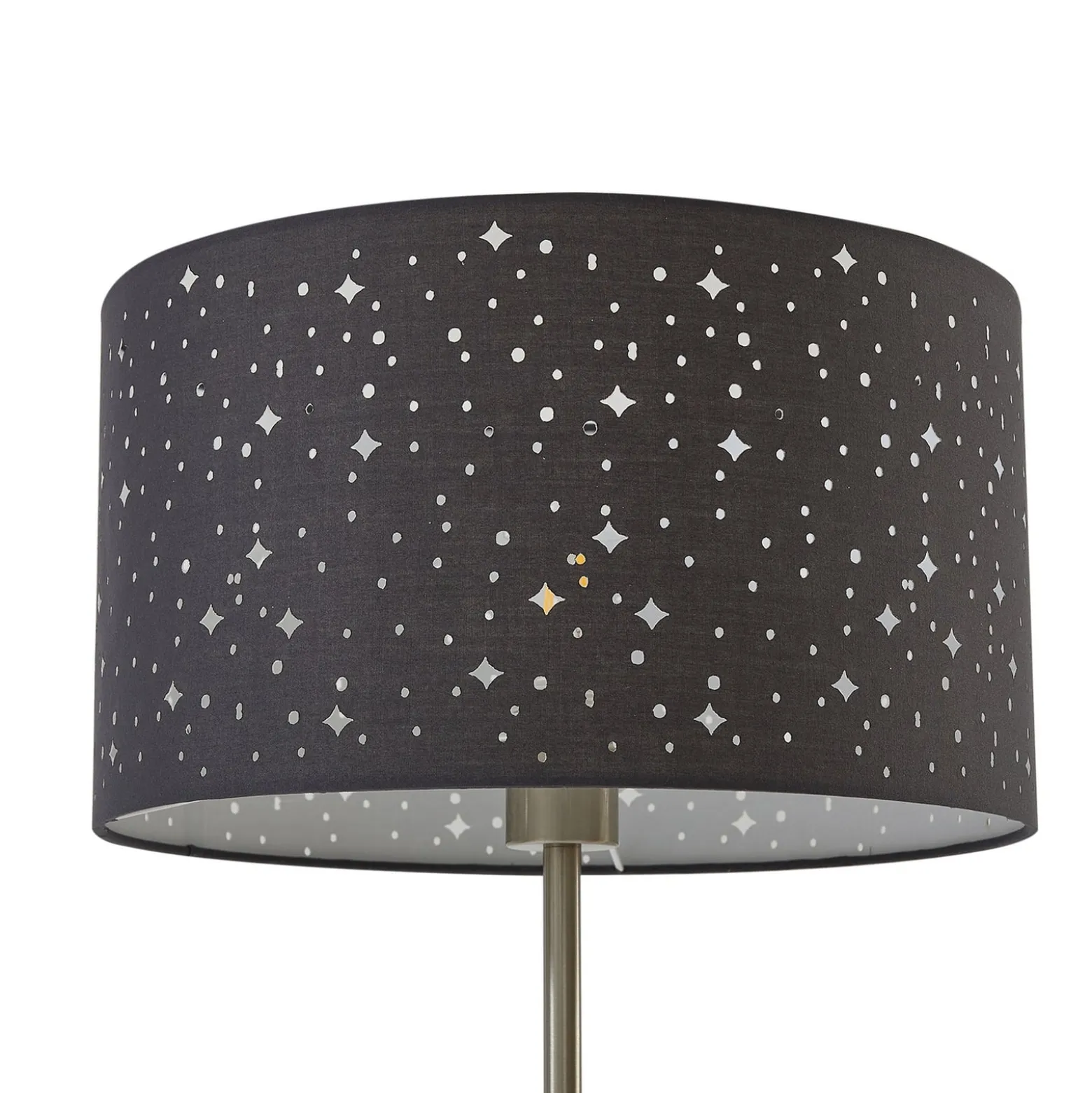 Lindby Melanie lattiavalaisin, harmaa, kangas, Ø 36 cm, 2-valo.
