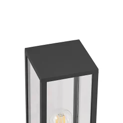 Lindby Peldar -pollarivalaisin, antrasiitti/kirkas, korkeus 40 cm, lasi
