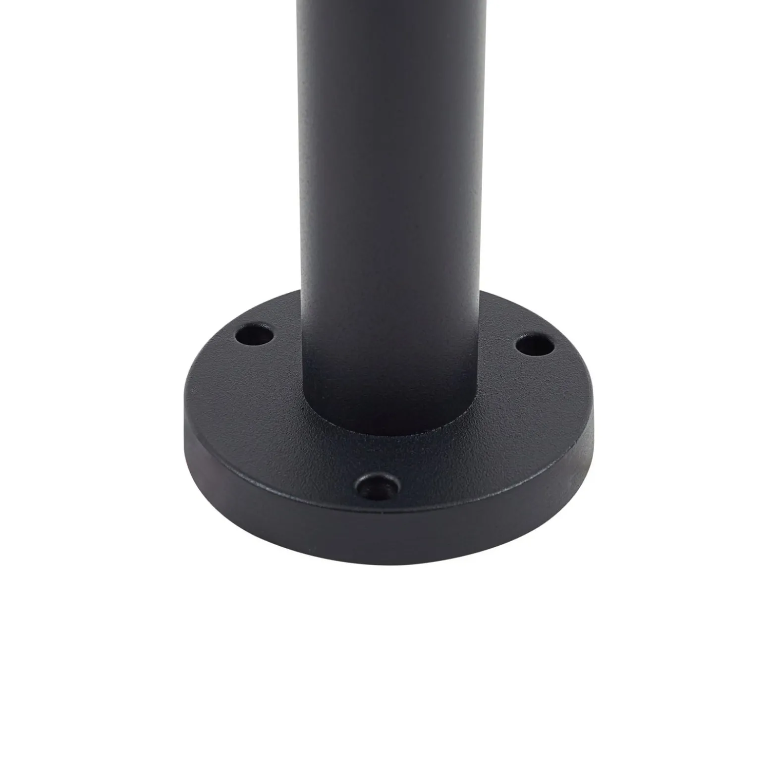 Lindby pylväsvalaisin Bolgar, musta, metalli, lasi, 15 cm