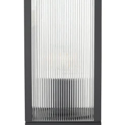 Lindby pylväsvalaisin Peldar, antrasiitti/uurrettu, 80 cm, anturi