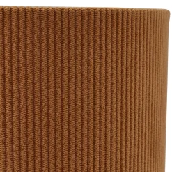 Lindby pöytävalaisin Jone, vaaleanruskea, tekstiili, 30 cm korkea, E27
