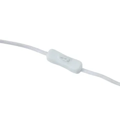 Lindby pöytävalaisin Jone, vaaleanruskea, tekstiili, 30 cm korkea, E27