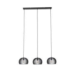 Lindby Riippuvalaisin Jusra, musta, metalli, 3-valo, 99cm