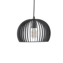 Lindby Riippuvalaisin Jusra, musta, metalli, 3-valo, 99cm