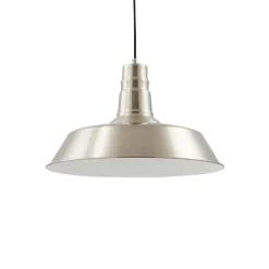 Lindby riippuvalaisin Laylan, nikkeli/valkoinen, Ø 46 cm, metallia