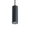 Lindby-riippuvalaisin Maniva. 60 cm, 4-valo, musta, GU10