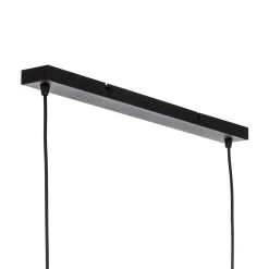 Lindby riippuvalaisin Mateja, musta, metalli, 112 cm, 4-valo.