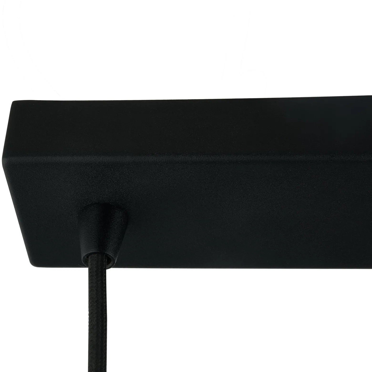 Lindby riippuvalaisin Mateja, musta, metalli, 112 cm, 4-valo.