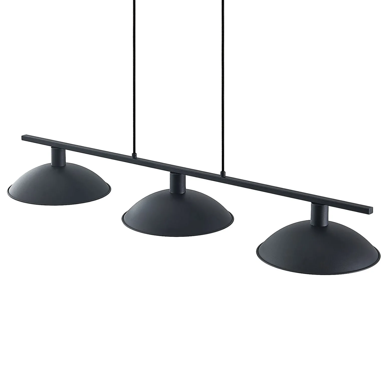 Lindby riippuvalaisin Narisara, 118cm, E14, 3-valo, musta-kultainen