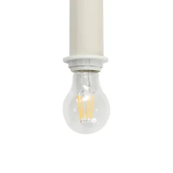 Lindby riippuvalaisin Ovelia, beige, 4-valo, metalli, E27