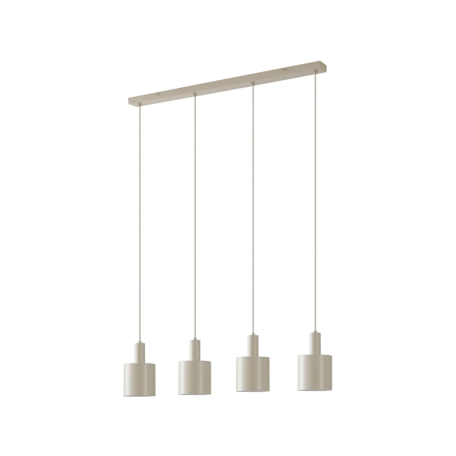 Lindby riippuvalaisin Ovelia, beige, 4-valo, metalli, E27