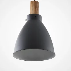 Lindby riippuvalaisin Trebale, E27, Ø 28 cm, musta, metalli