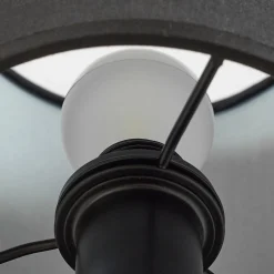 Lindby seinävalaisin Aiden, 30 cm, musta, LED-lukuvalo, E14