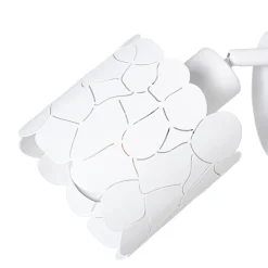 Lindby seinävalaisin Aralena, valkoinen, 1-valo, metalli, Ø 12 cm