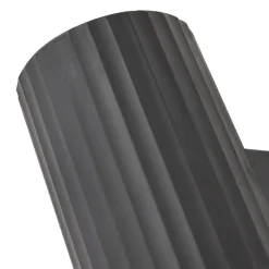 Lindby seinävalaisin Christa, antrasiitti, betoni, 25cm, aaltoilu