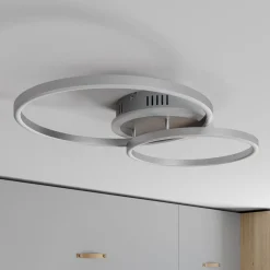 Lindby Smart LED-kattovalaisin Edica, 58 cm, Tuya, CCT