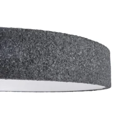 Lindby Smart LED-kattovalaisin Elmor Ø 45 cm harmaa RGB CCT