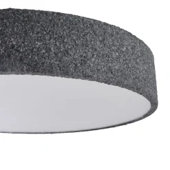 Lindby Smart LED-kattovalaisin Elmor Ø 45 cm harmaa RGB CCT