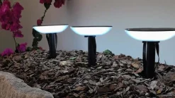Lindby Smart LED maapiikkivalo Thalas, CCT ,RGB, Tuya, 3 kpl