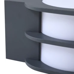 Lindby Smart LED-ulkoseinävalaisin Fyra, pyöreä, CCT, RGB, Tuya
