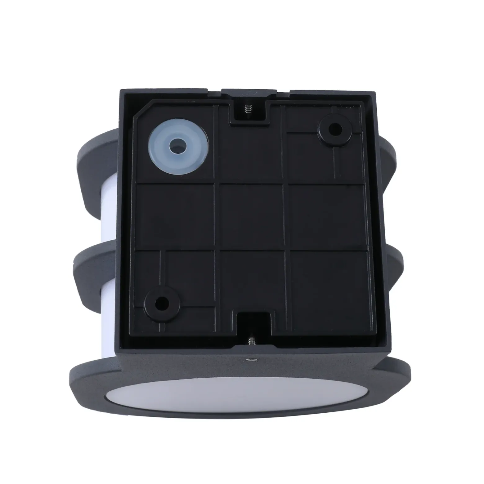 Lindby Smart LED-ulkoseinävalaisin Fyra, pyöreä, CCT, RGB, Tuya