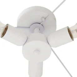 Lindby Soula kattovalaisin, Ø 60 cm, beige, muovi, E27