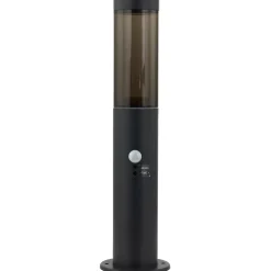Lindby Statius jalustavalaisin, antrasiitti, rauta, sensori, 45 cm