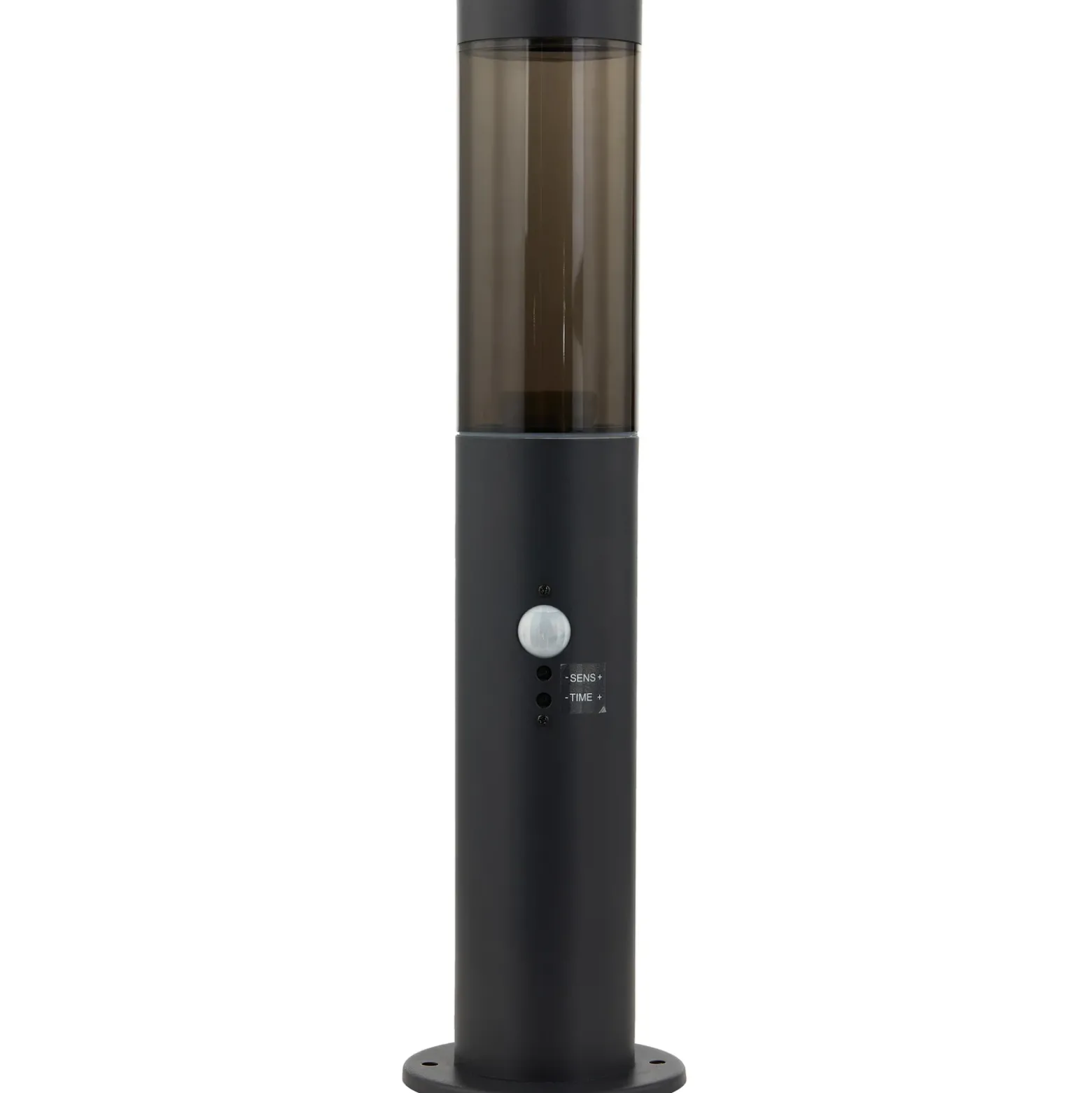 Lindby Statius jalustavalaisin, antrasiitti, rauta, sensori, 45 cm