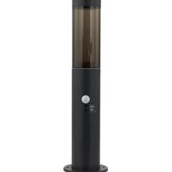 Lindby Statius jalustavalaisin, antrasiitti, rauta, sensori, 45 cm