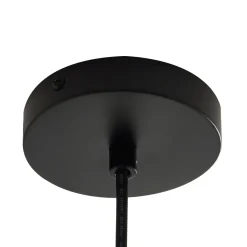 Lindby ulkoriippuvalaisin Taryn, ruskea, muovi, IP44 35 cm