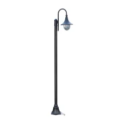 Lindby ulkovalaisin Daphne, 220 cm, musta, E27, IP44