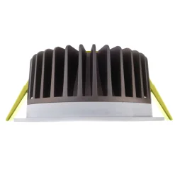 Lämmin valkoinen LED upotettu kattovalaisin COB130 18 W