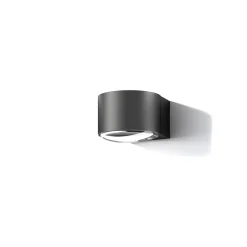 LOOM DESIGN Frey LED-seinävalaisin IP65 1x6W musta