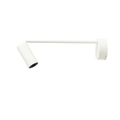LOOM DESIGN LED-kohdevalaisin Iris, valkoinen, alumiini, Ø 4,5 cm