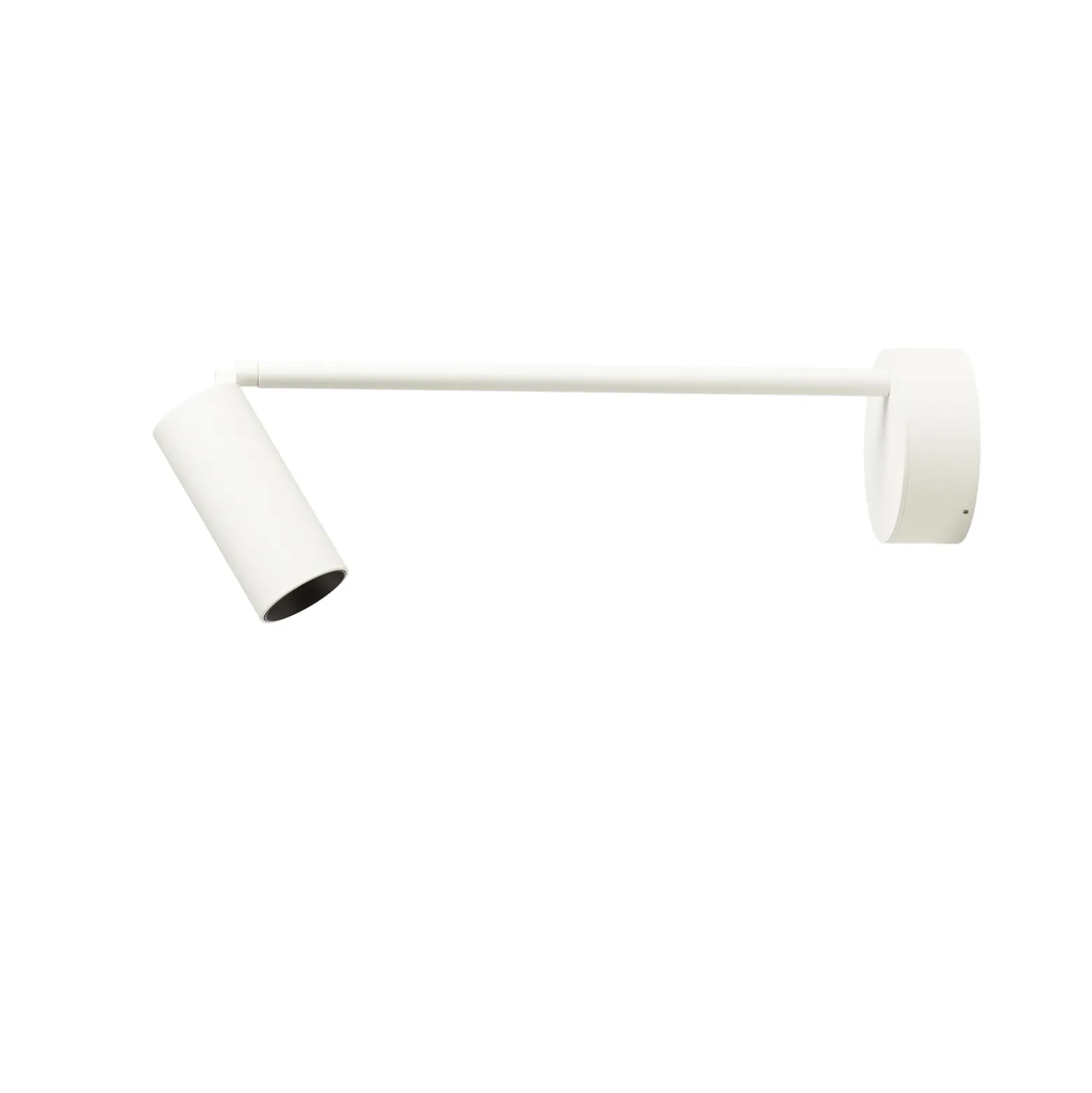 LOOM DESIGN LED-kohdevalaisin Iris, valkoinen, alumiini, Ø 4,5 cm