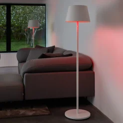 LOOM DESIGN LED-lattiavalaisin Modi, CCT, RGB, valkoinen