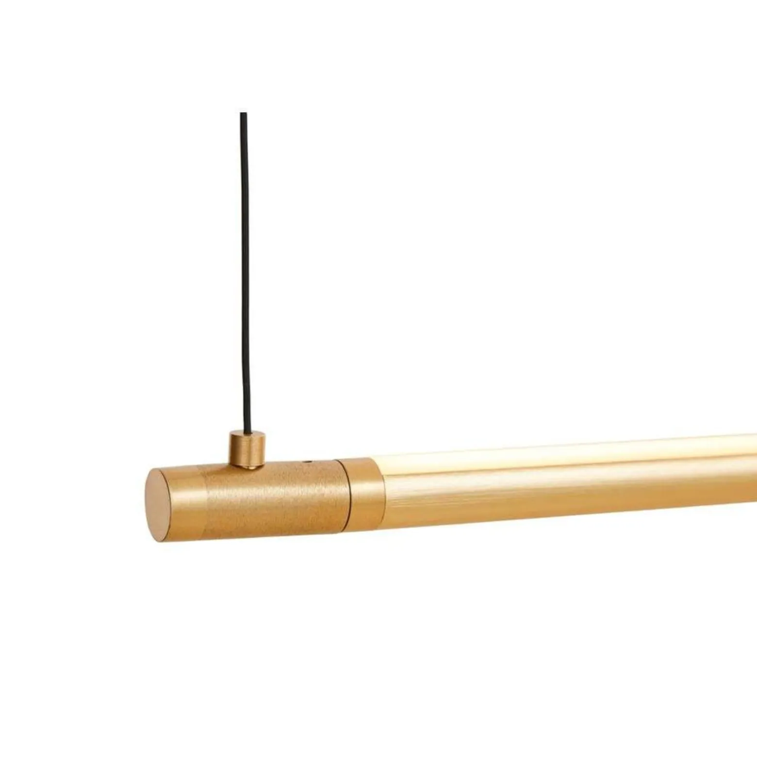 LOOM DESIGN LED-riippuvalaisin Straw 200, kulta, alumiini