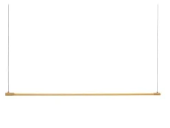 LOOM DESIGN LED-riippuvalaisin Straw 200, kulta, alumiini