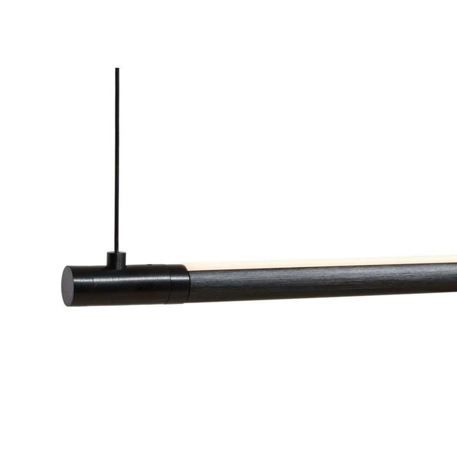 LOOM DESIGN LED-riippuvalaisin Straw 200, musta, alumiini