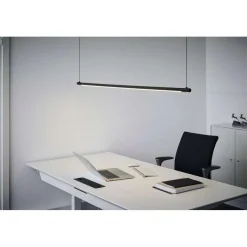 LOOM DESIGN LED-riippuvalaisin Straw 200, musta, alumiini
