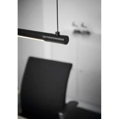 LOOM DESIGN LED-riippuvalaisin Straw 200, musta, alumiini