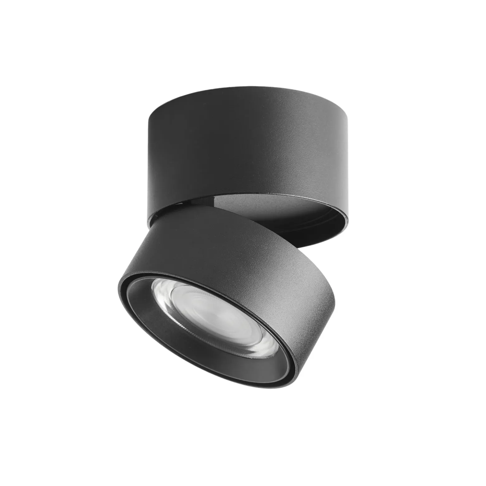 LOOM DESIGN Ray LED kattospotti Ø9.3cm 13W musta