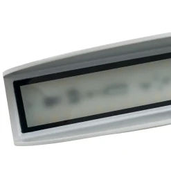 Lucande Advero LED-ulkoseinälamppu, vaaleanharmaa, talonumero, CCT
