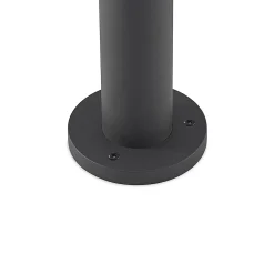 Lucande Berenike 60 cm seinävalaisin, tummanharmaa, metallia, GX53