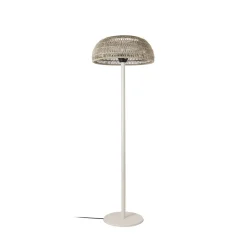 Lucande Calenza -terassilämmitin, beige, 200 cm, 3 tehotasoa