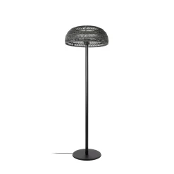 Lucande Calenza -terassilämmitin, musta, 200 cm, 3 tehotasoa