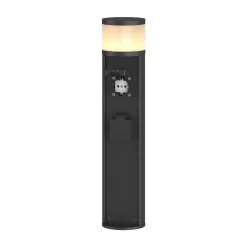 Lucande Corban Pollarivalaisin, harmaa, pistorasiapistorasiat, G9, IP44